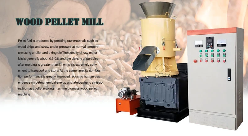 Wood Waste Pellet Machine Flat Die Pellet Mill