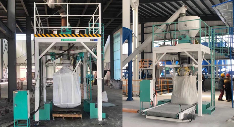 Automatic Large Bag Pellet Grain and Nuts Fertilizer Weighing Belt Packing Machine