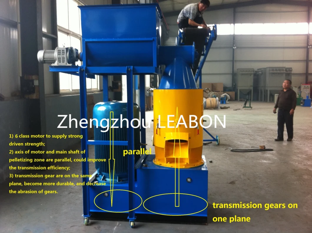 Manufacturers Flat Die Biomass Sawdust/Straw/Rice Husk Wood Pellet Mill